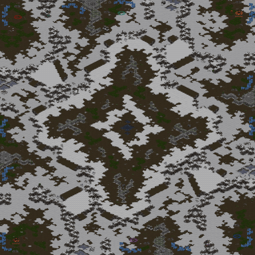 생컨컴까기 관도 (官渡) 대전 1.0 — map preview