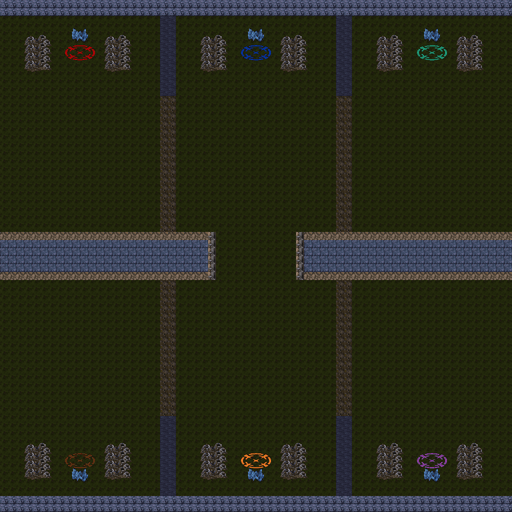 3v3 Micro Zero Clutter v.3 — map preview