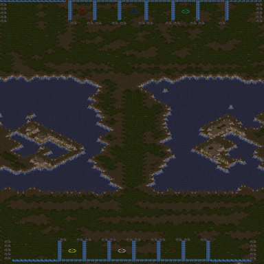 3v3 Shared Base 2000 (Ver. 4.1) — map preview