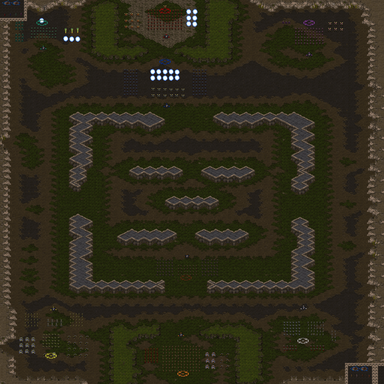 Alien Vs Humans — map preview