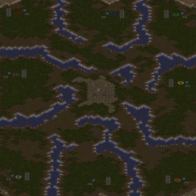 Altered Starcraft Pro — map preview