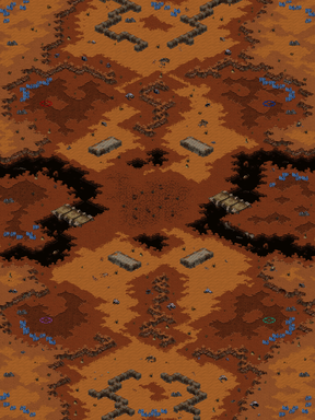 Arid Desert — map preview