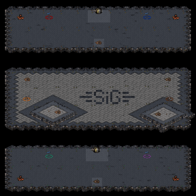 Builders & Fighters X — map preview