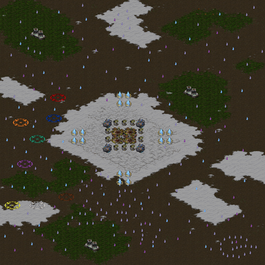 Cat & Mouse Crystal Wars HARD3 — map preview