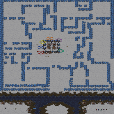 Cat N' Mouse Winter — map preview