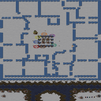 Cat N' Mouse Winter — map preview