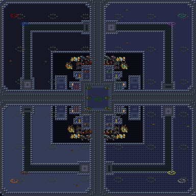 Corner Defense — map preview