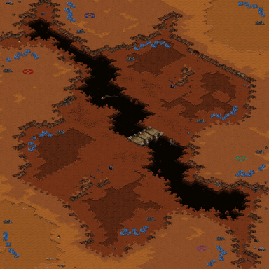 Cross the Line — map preview