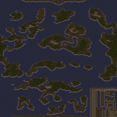 Evolutionary World — map preview