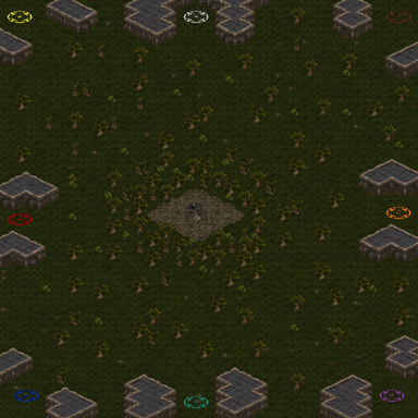 FFA Jungle War — map preview