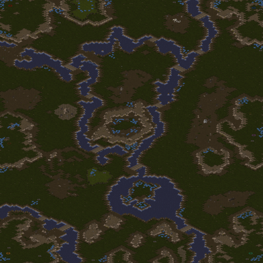 Frozen Lakes — map preview