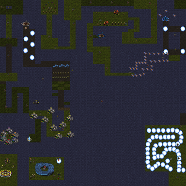 Giraffe bound — map preview