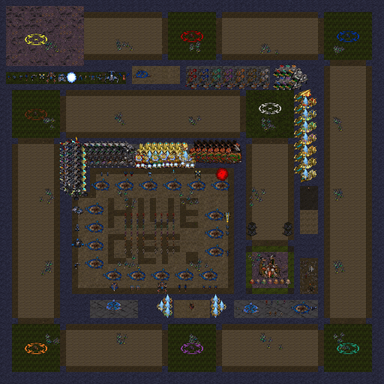 H i v e D e f e n c e 4.2 — map preview
