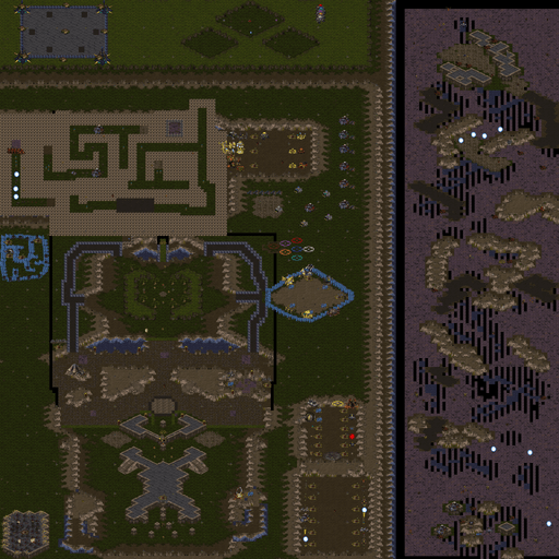 Hero arena. VOID EDITION — map preview