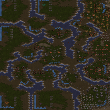 Human5 vs Comp3 FAST 50ups — map preview