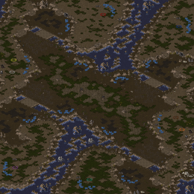 | iCCup | Gaia OBs — map preview