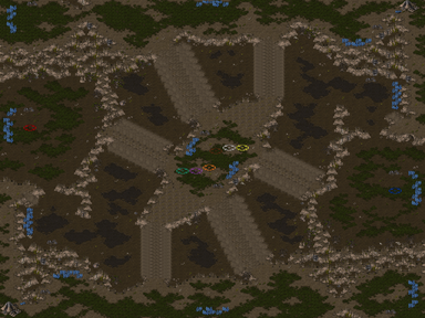iCCup HBR2.1 — map preview
