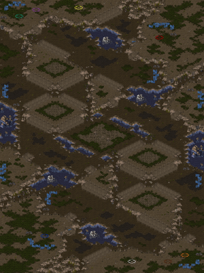 | iCCup | PeaksOfBeakdu OBs — map preview