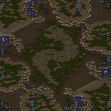 | iCCup | Python 1.3 OBs — map preview