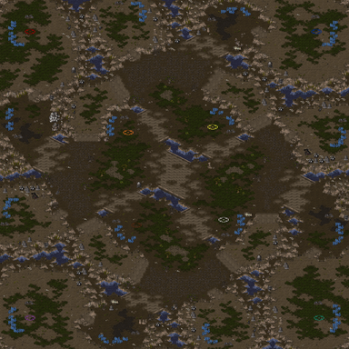 | iCCup | Yellow OBs — map preview