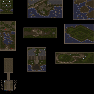 Impossible Undergrowth — map preview