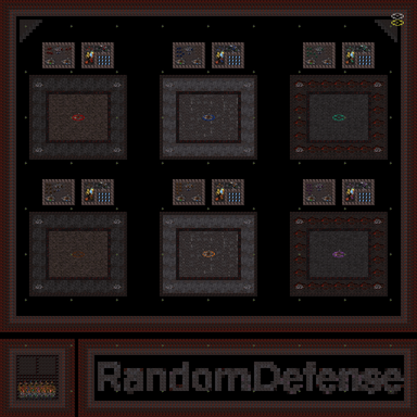 Ind Random Defense — map preview