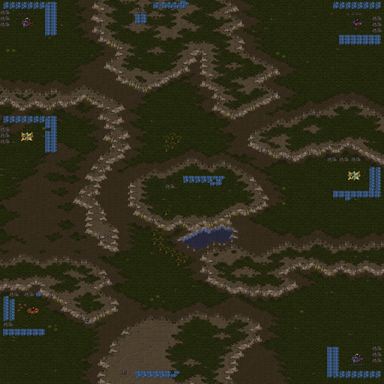 Jungle Battle — map preview