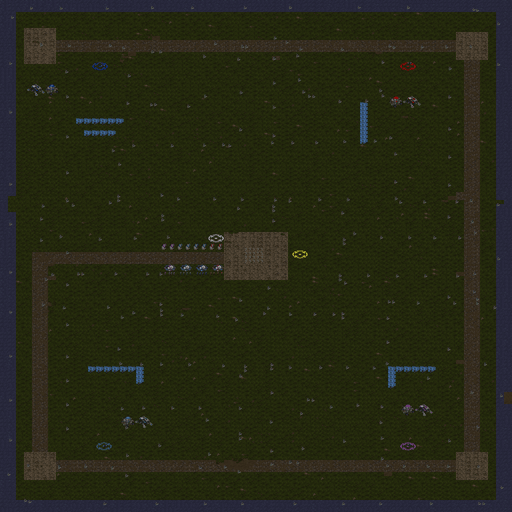 Maze defence speciale — map preview