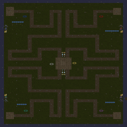Maze Defense 2.1 — map preview