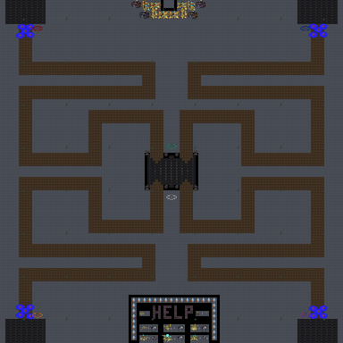 *** Maze Defense *** — map preview