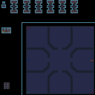 Melee Bound — map preview