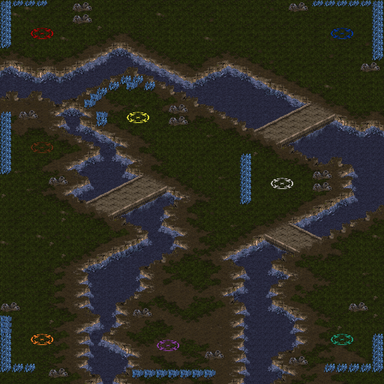 $$$Micro 3 Rivers$$$ — map preview