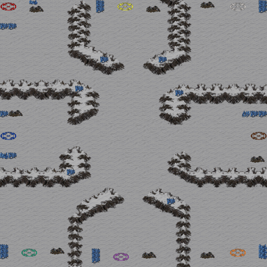 Mini StarCraft 2 — map preview