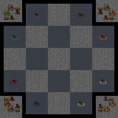 Monkey Zone Control Gold — map preview