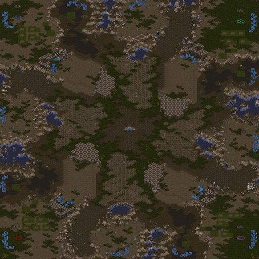 Polyp oid 테란 입문자용 폴포 심시티연습맵 — map preview