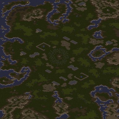 Populous: The Beginning — map preview