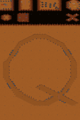Q Defense — map preview