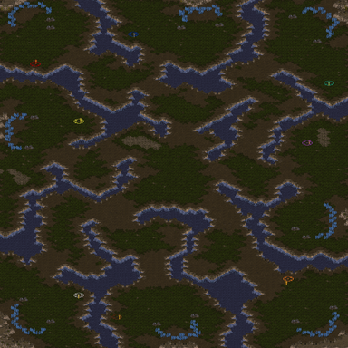 Red Alert 2 — map preview