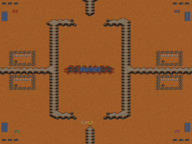 Sahara Warz — map preview