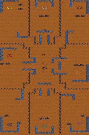 SEMI MICRO DESERT HUNT — map preview