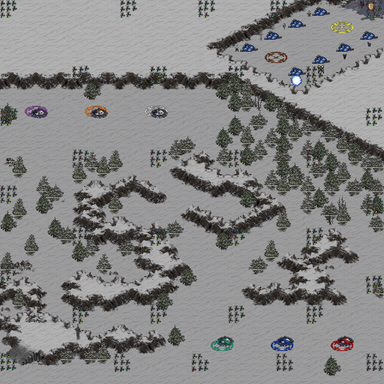 Snowball Wars Final — map preview