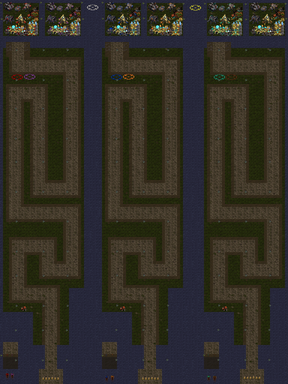 Spawn Defense 3-Team — map preview