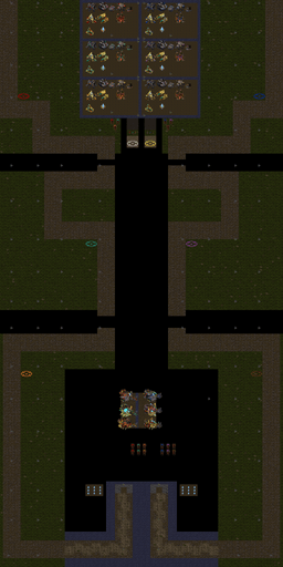 Spawn Defense 4 32 lvls — map preview