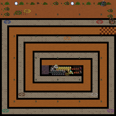 Spiral Defence — map preview