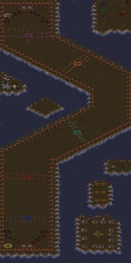 Sunken Defence 9000 — map preview