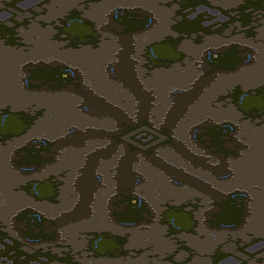 Super Green Valleys — map preview
