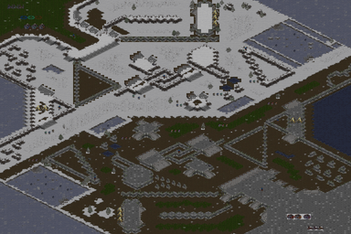 Tank Warfare Ice — map preview