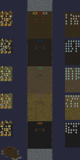 Team Protoss Matrix Defense — map preview