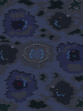 The Craters — map preview