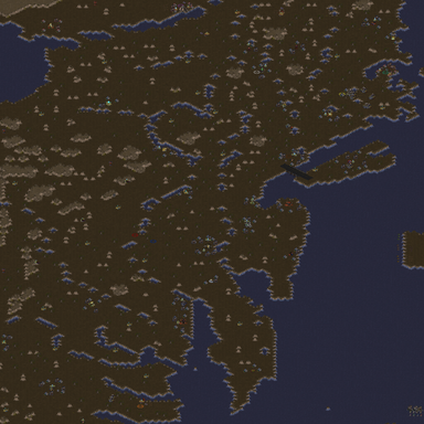Thirteen Colonies 1776 — map preview